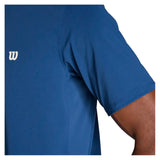 Men's Challengers Technical Tennis Polo Blue Quartz,Apparel,Wilson,,,Tennis Express,WM00507U043001-F26-6