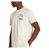 Men's Classic Graphic Tennis Tee Sandrift and Rain, Wilson, Tennis Express, WN00016W002003-F26-2