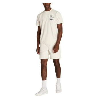Men's Classic Graphic Tennis Tee Sandrift and Rain, Wilson, Tennis Express, WN00016W002003-F26-3