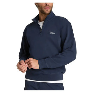 Men's Playstate Half Zip Tennis Sweatshirt Classic Navy,Apparel,Wilson,Classic Navy,S,Tennis Express,WN00052U001004-F26-1