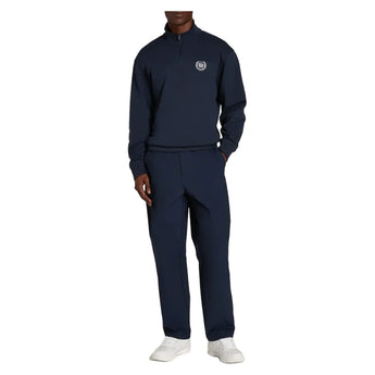 Men's Playstate Half Zip Tennis Sweatshirt Classic Navy, Wilson, Tennis Express, WN00052U001004-F26-10