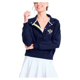 Women's Warmup Pullover-Apparel-Ame and Lulu-WP-1-Navy1-Tennis Express