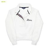 Women's Warmup Pullover-Apparel-Ame and Lulu-WP-1-white-Tennis Express