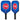 Fierce Team Detriot Pistons Pickleball Paddle-Racquets-Wilson-WR163211U2-x1-Tennis Express
