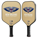 Fierce Team New Orleans Pelicans Pickleball Paddle-Racquets-Wilson-WR163711U2-x-Tennis Express