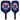 Fierce Team Washington Wizards Pickleball Paddle-Racquets-Wilson-WR164211U2-x-Tennis Express