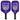 Fierce Team Sacramento Kings Pickleball Paddle-Racquets-Wilson-WR165711U2-x-Tennis Express