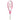 Ultra Power Junior 25 Prestrung Tennis Racquet Pink-Racquets-Wilson-WR187510U_1-Tennis Express