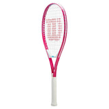 Ultra Power Junior 25 Prestrung Tennis Racquet Pink-Racquets-Wilson-WR187510U_2-Tennis Express
