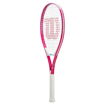 Ultra Power Junior 25 Prestrung Tennis Racquet Pink-Racquets-Wilson-WR187510U_2-Tennis Express