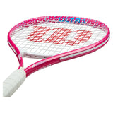 Ultra Power Junior 25 Prestrung Tennis Racquet Pink-Racquets-Wilson-WR187510U_4-Tennis Express