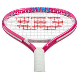 Ultra Power Junior 23 Prestrung Tennis Racquet Pink-Racquets-Wilson-WR187610U-2-Tennis Express