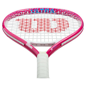 Ultra Power Junior 23 Prestrung Tennis Racquet Pink-Racquets-Wilson-WR187610U-2-Tennis Express