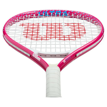 Ultra Power Junior 23 Prestrung Tennis Racquet Pink-Racquets-Wilson-WR187610U-2-Tennis Express