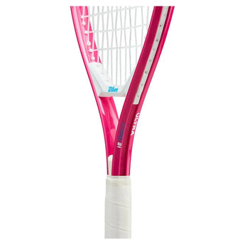 Ultra Power Junior 21 Prestrung Tennis Racquet Pink-Racquets-Wilson-WR187710U-23jpg-6-[Sku]-Tennis Express
