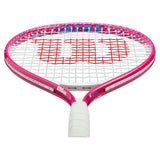 Ultra Power Junior 21 Prestrung Tennis Racquet Pink-Racquets-Wilson-WR187710U-5-5-[Sku]-Tennis Express