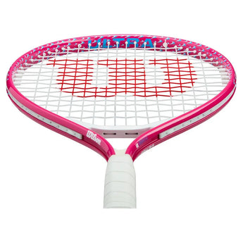 Ultra Power Junior 21 Prestrung Tennis Racquet Pink-Racquets-Wilson-WR187710U-5-5-[Sku]-Tennis Express
