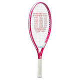 Ultra Power Junior 21 Prestrung Tennis Racquet Pink-Racquets-Wilson-WR187710U-6-4-[Sku]-Tennis Express