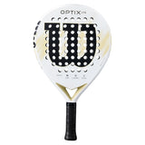Optix V2 Lite White 2 Padel Racket-Padel Racquets-Wilson-WR190711U2-2-Tennis Express