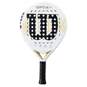 Optix V2 Lite White 2 Padel Racket-Padel Racquets-Wilson-WR190711U2-2-Tennis Express