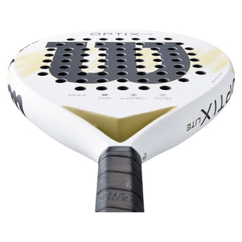 Optix V2 Lite White 2 Padel Racket-Padel Racquets-Wilson-WR190711U2-3-Tennis Express