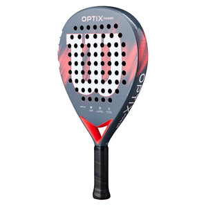 Optix V2 Power Red 2 Padel Racket-Padel Racquets-Wilson-WR190811U2-2-Tennis Express