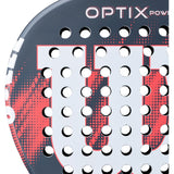 Optix V2 Power Red 2 Padel Racket-Padel Racquets-Wilson-WR190811U2-4-Tennis Express