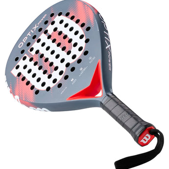Optix V2 Power Red 2 Padel Racket-Padel Racquets-Wilson-WR190811U2-6-Tennis Express