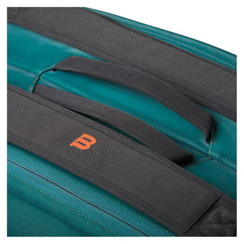 Blade Super Tour 9 pack V9 Tennis Bag Green-Bags-Wilson-WR8031901-4-Tennis Express