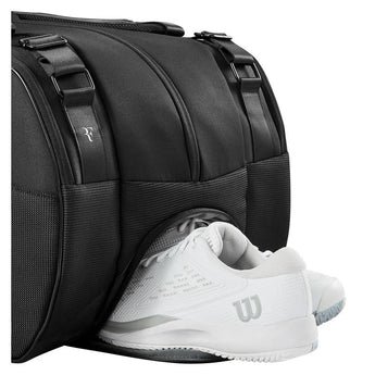 RF Tournament 15pk Tennis Racquet Bag Black-Bags-Wilson-WR8032701001-10-Tennis Express