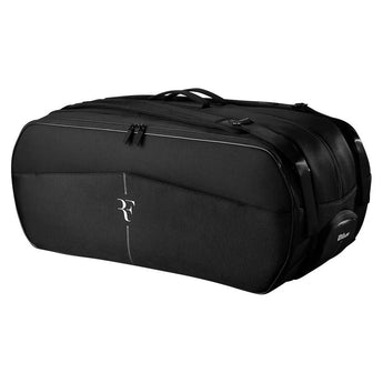 RF Tournament 15pk Tennis Racquet Bag Black-Bags-Wilson-WR8032701001-2-Tennis Express