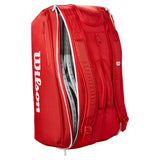 Super Tour 2025 15 Pack Tennis Bag Red-Bags-Wilson-WR8036601_3-Tennis Express