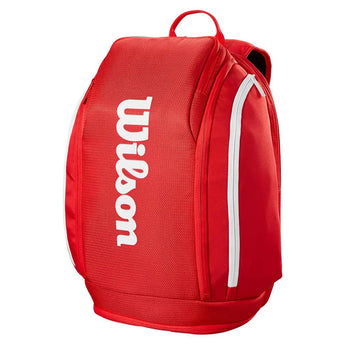 Super Tour 2025 Tennis Backpack Red-Bags-Wilson-WR8036901001-2-Tennis Express