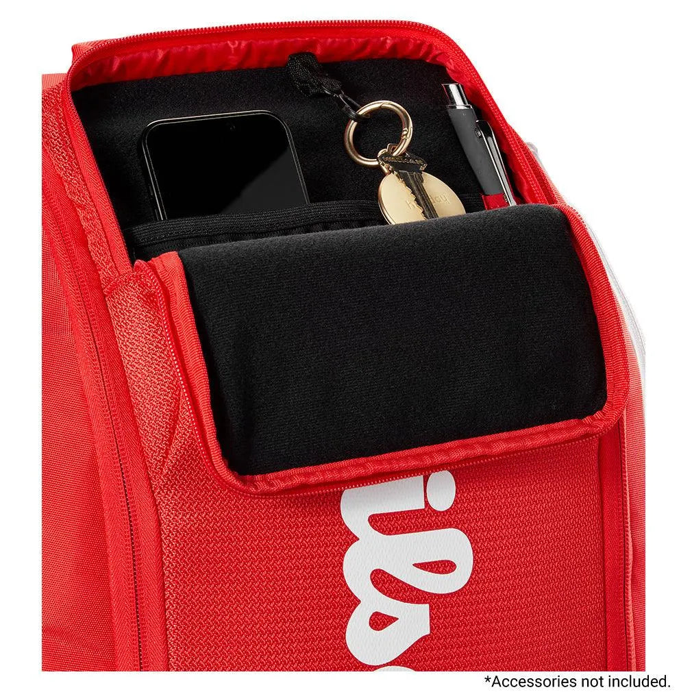 Super Tour 2025 Tennis Backpack Red – Tennis Express