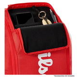 Super Tour 2025 Tennis Backpack Red-Bags-Wilson-WR8036901001-5-Tennis Express