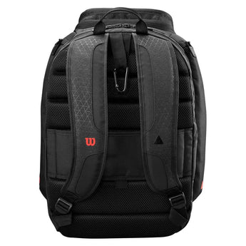 Clash V3 Tennis Backpack Black and Infrared-Bags-Wilson-WR8037901001-3-3-[Sku]-Tennis Express