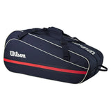 6 Pack Team Tennis Racquet Bag Navy-Bags-Wilson-WR8039901001-1-Tennis Express