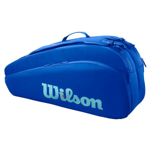 Ultra V5 Tour 6 Pack Tennis Bag Blue-Bags-Wilson-WR8044401001-Tennis Express