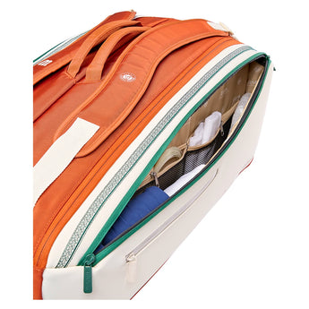 Roland Garros 2026 9pk Tennis Racquet Bag Cream,Bags,Wilson,,,Tennis Express,WR8052801001-2