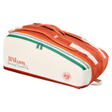 Roland Garros 2026 9pk Tennis Racquet Bag Cream,Bags,Wilson,,,Tennis Express,WR8052801001