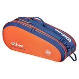Roland Garros 2026 Team 6pk Tennis Racquet Bag Cream,Bags,Wilson,,,Tennis Express,WR8053301
