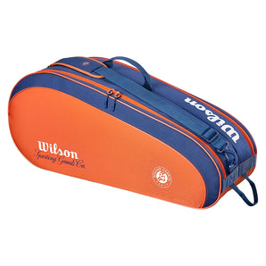 Roland Garros 2026 Team 6pk Tennis Racquet Bag Cream,Bags,Wilson,,,Tennis Express,WR8053301