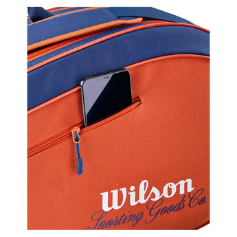 Roland Garros 2026 Team 6pk Tennis Racquet Bag Cream,Bags,Wilson,,,Tennis Express,WR8053301_3