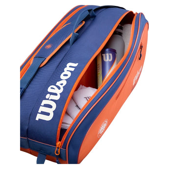 Roland Garros 2026 Team 6pk Tennis Racquet Bag Cream,Bags,Wilson,,,Tennis Express,WR8053301_4