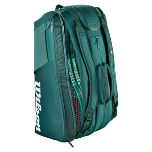 Blade V10 15pk Tennis Racquet Bag Green,Bags,Wilson,,,Tennis Express,WR8056201_3