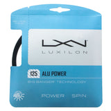 Alu Power 125mm/17G Tennis String Black,Strings,Luxilon,,,Tennis Express,WR8306901SET01copy