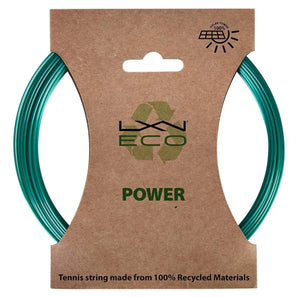 Eco Power 125 Tennis String Teal-Strings-Luxilon-WR8309901-SET-1-Tennis Express