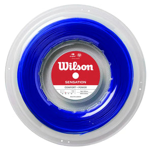 Sensation 16G Tennis String Reel,Strings,Wilson,Blue,16,Tennis Express,WR8309R-b-1