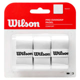 Padel Pro 3 Pack White,Accessories,Wilson,,,Tennis Express,WR8416301-1