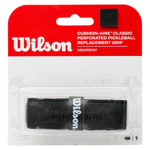Classic Perforated Pickleball Replacement Grip Black,Accessories,Wilson,,,Tennis Express,WR8444802001-1
